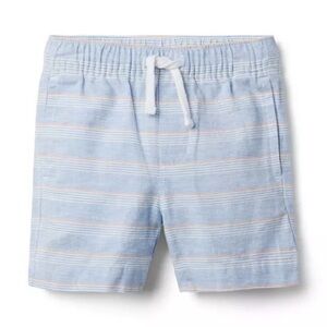Janie & Jack Infant Striped Blue Shorts size 12-18m